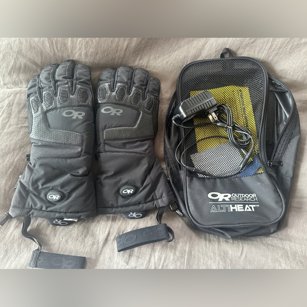 Outdoor Research prevail heated gloves unisex small (7)
